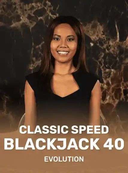 Classic Speed Blackjack 40 game tile